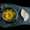 Nizami tarkari biriyani, papad cigars